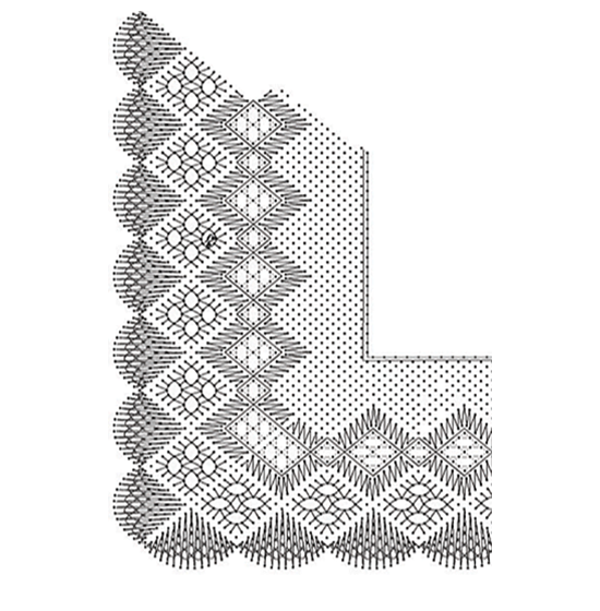 Bobbin Lace Pattern N°3