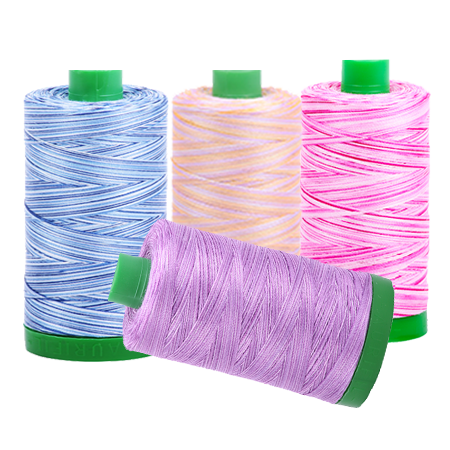 Aurifil-40-Tons dégradé