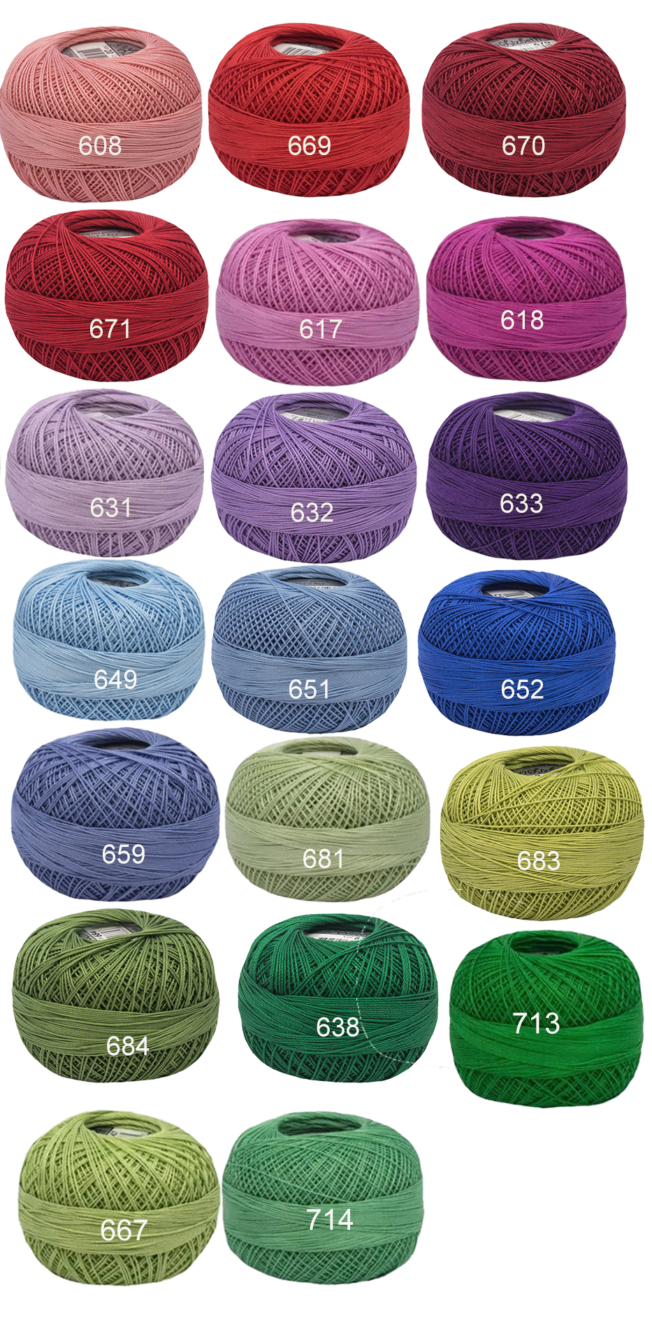 Lizbeth 40  solid colors