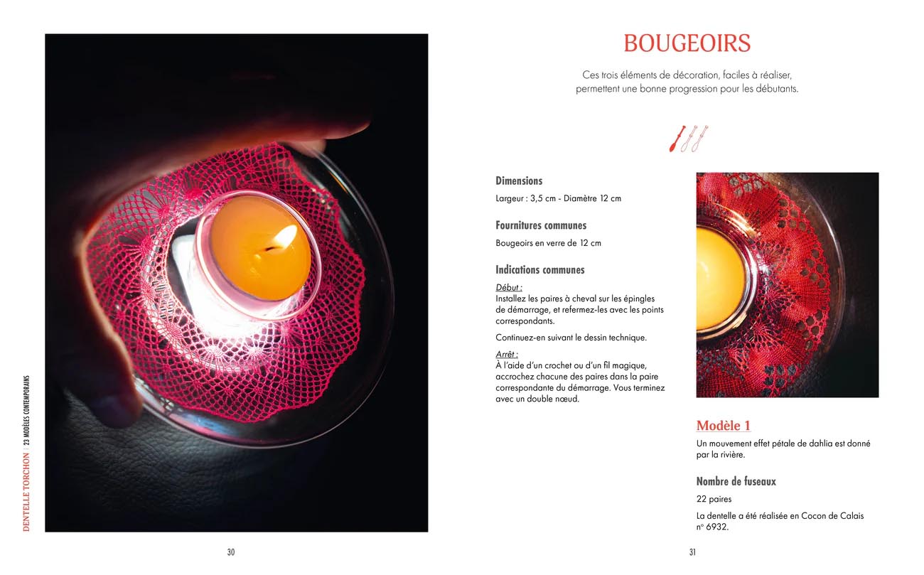  Dentelle torchon 